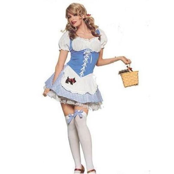 New Leg Avenue Ave Dorothy Wizard Of Oz Sexy Halloween Costume Sz Small $60 - Picture 1 of 1
